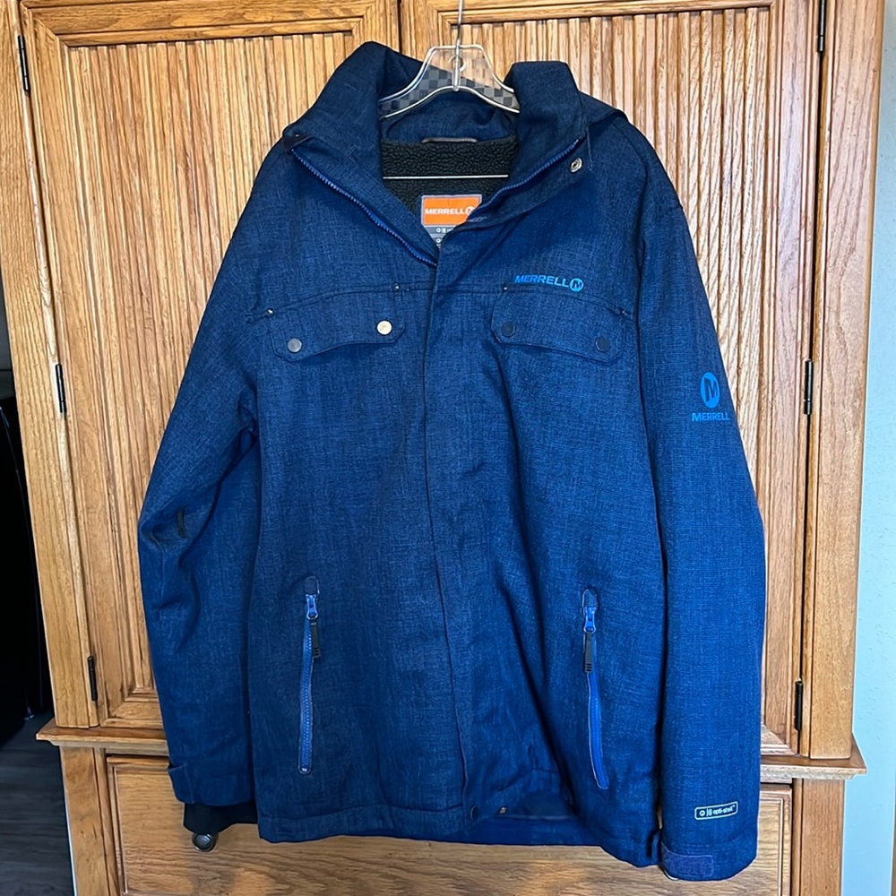 Merrell Men’s Ski Coat Hooded Large